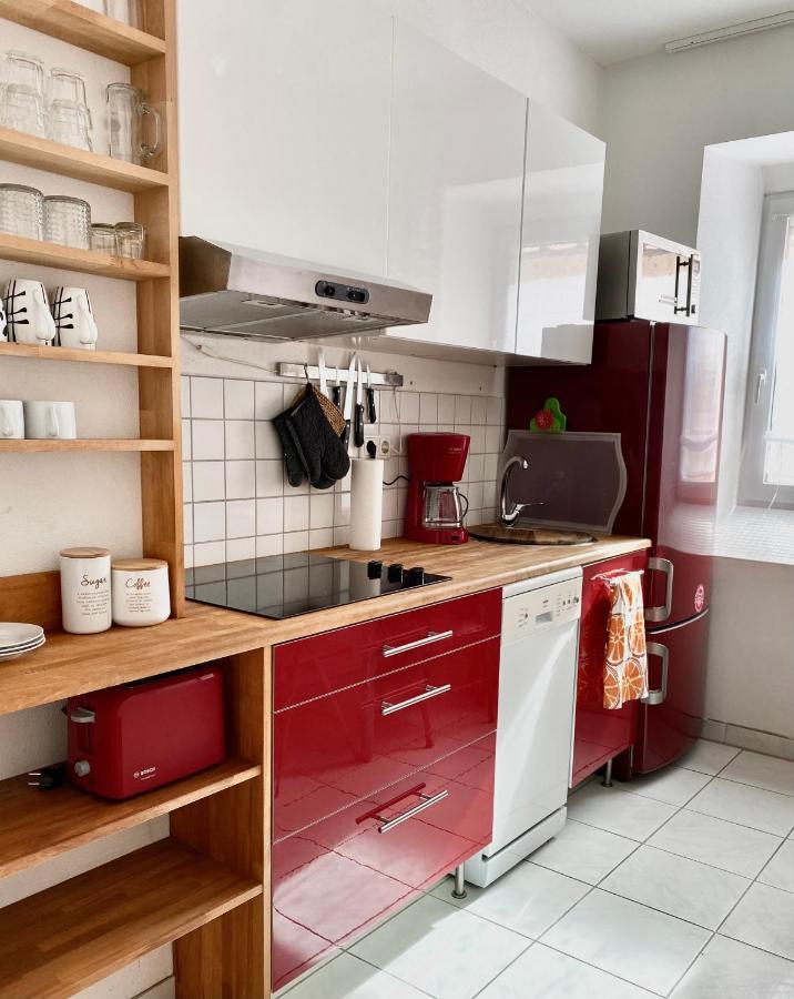 Stay In Aux, Feel At Home ! 2 Room Apartment Central Incl All You Need For 4 Person, 24H Check In, Pkw Parking Only 奥格斯堡 外观 照片